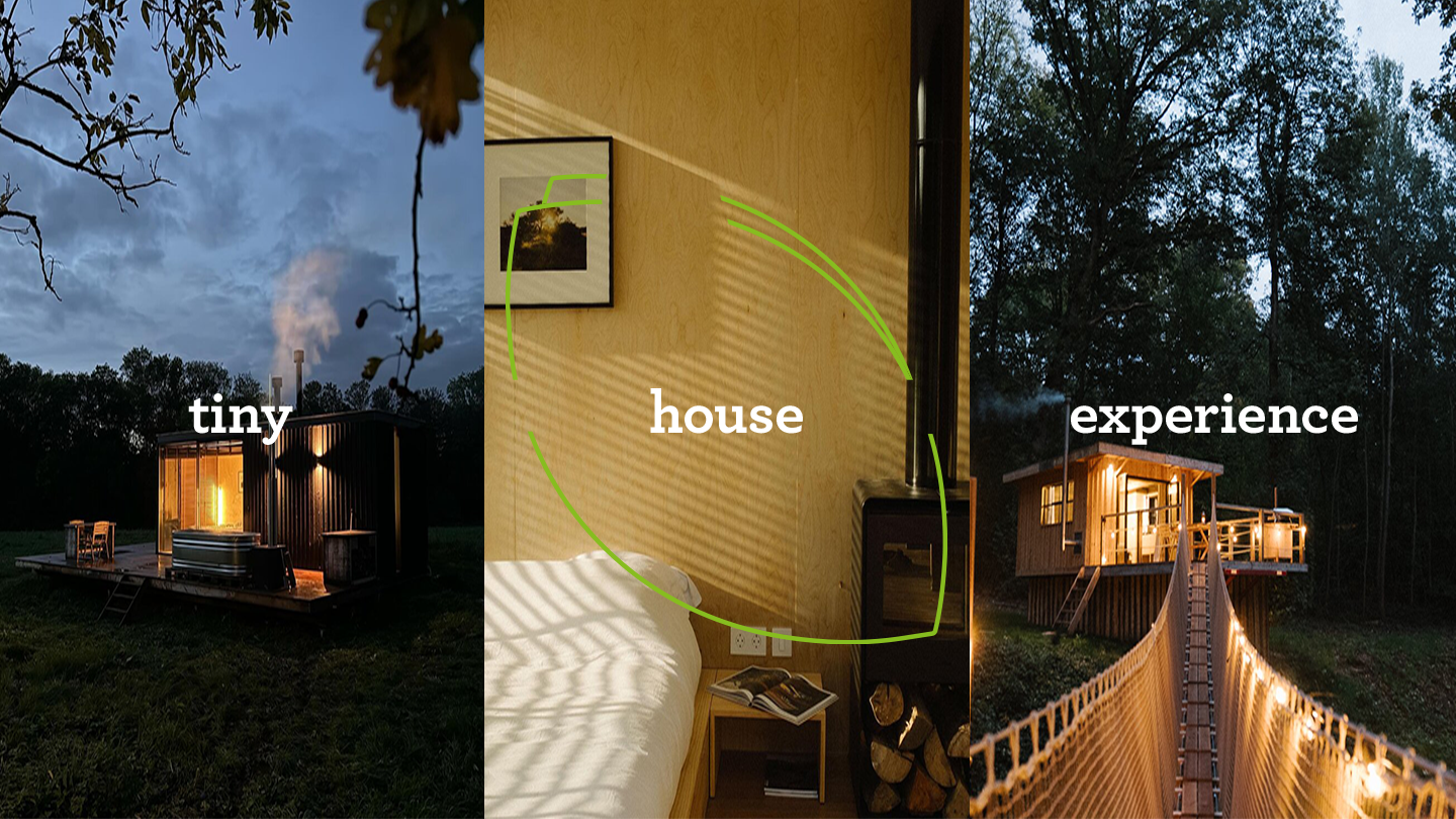 Enter our competition for a chance to win an unforgettable 1-night TINY HOUSE Experience for 2 people
