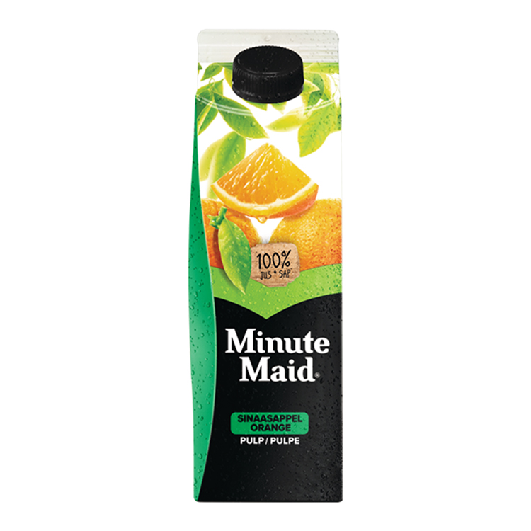 Minute Maid Sinaasappel Pulp sap in tetrapak