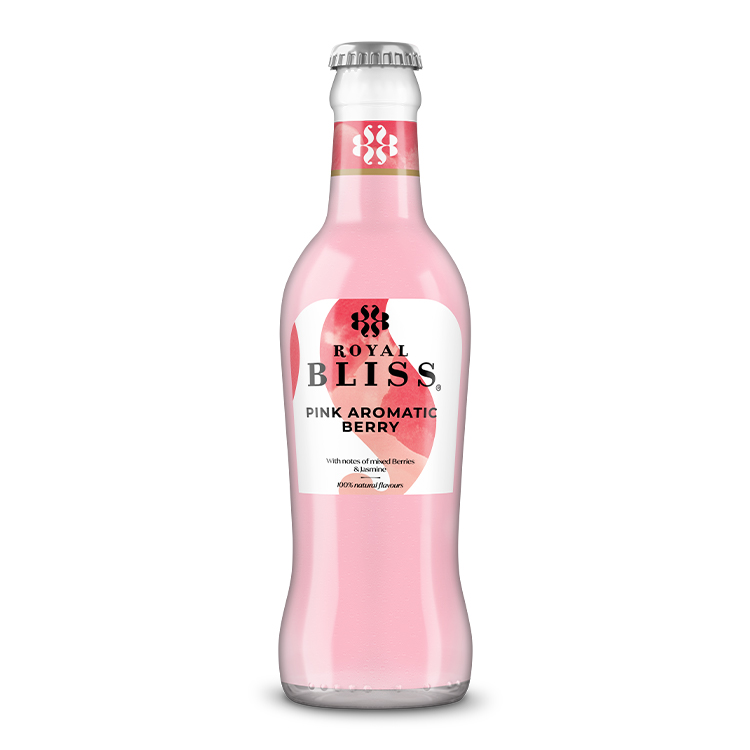 Een fles Royal Pink Aromatic Berry