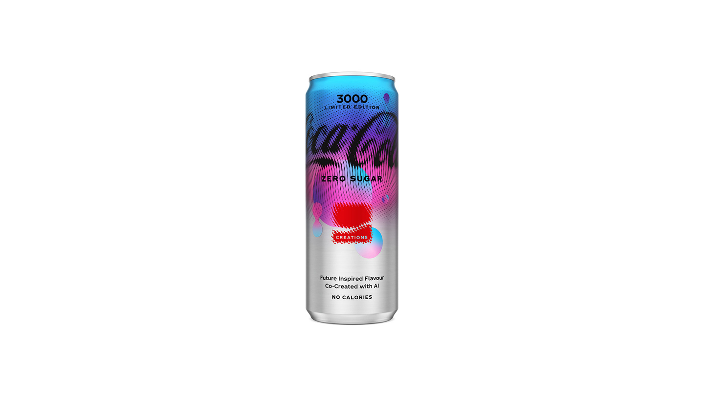 Nieuwe limited edition Coca-Cola® 3000 Zero Sugar