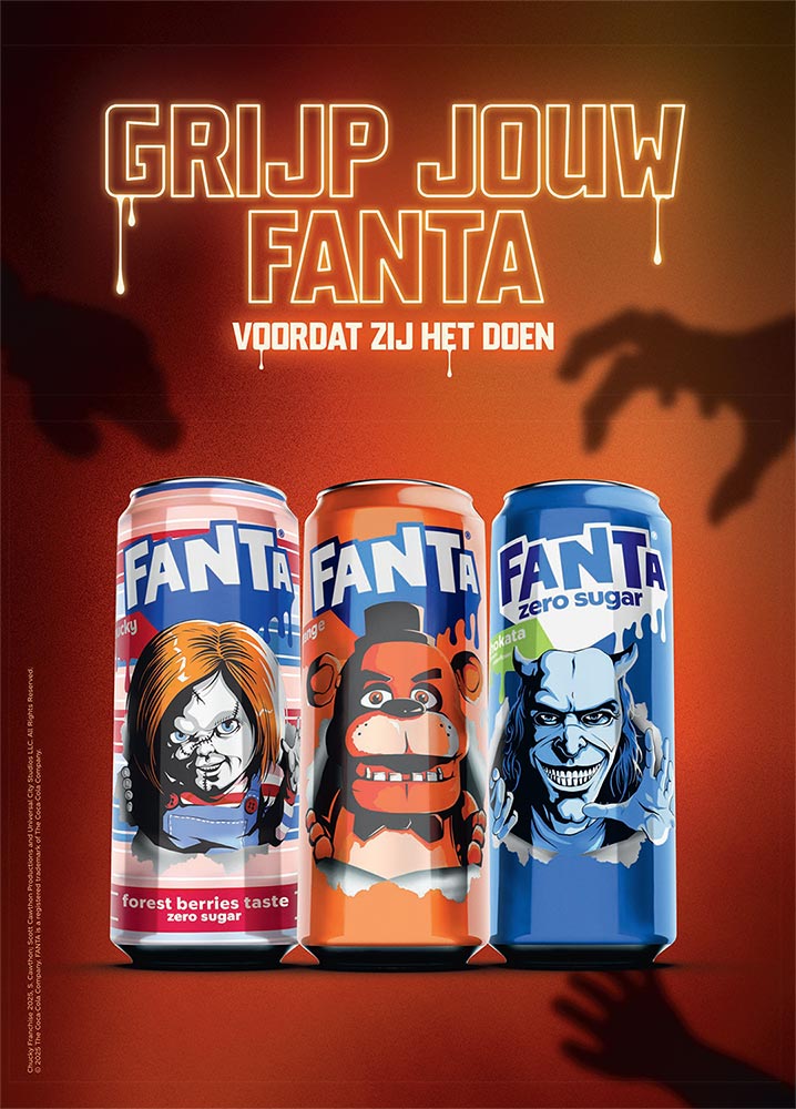 Grijp jouw Fanta voordat zij het doen