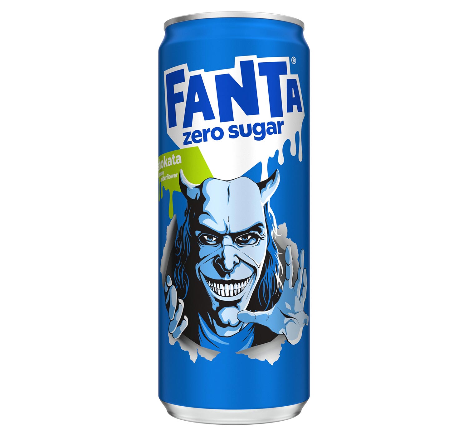 Fanta Lemon Elderflower Zero Sugar Halloween