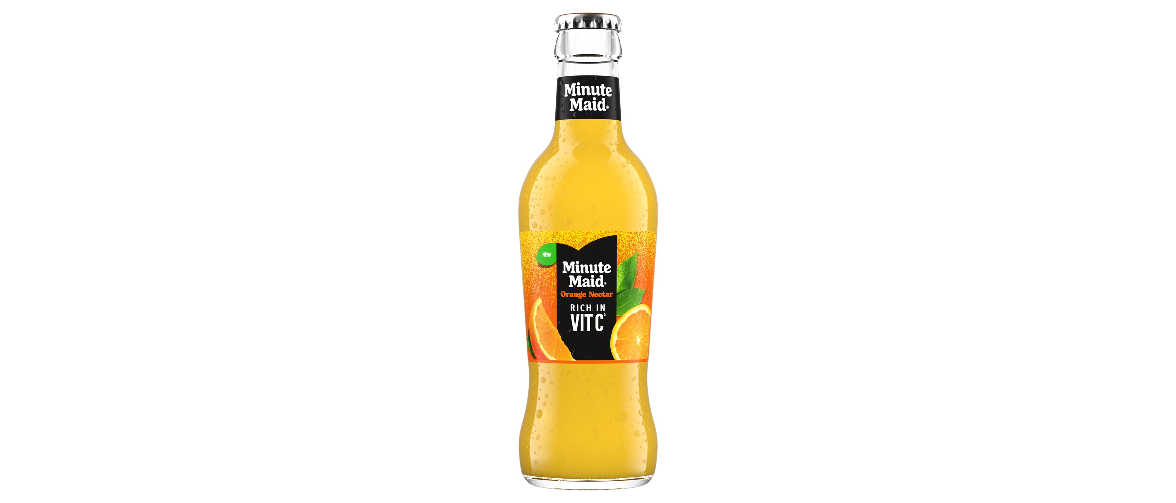 Minute Maid VIT C fles op transparante achtergrond
