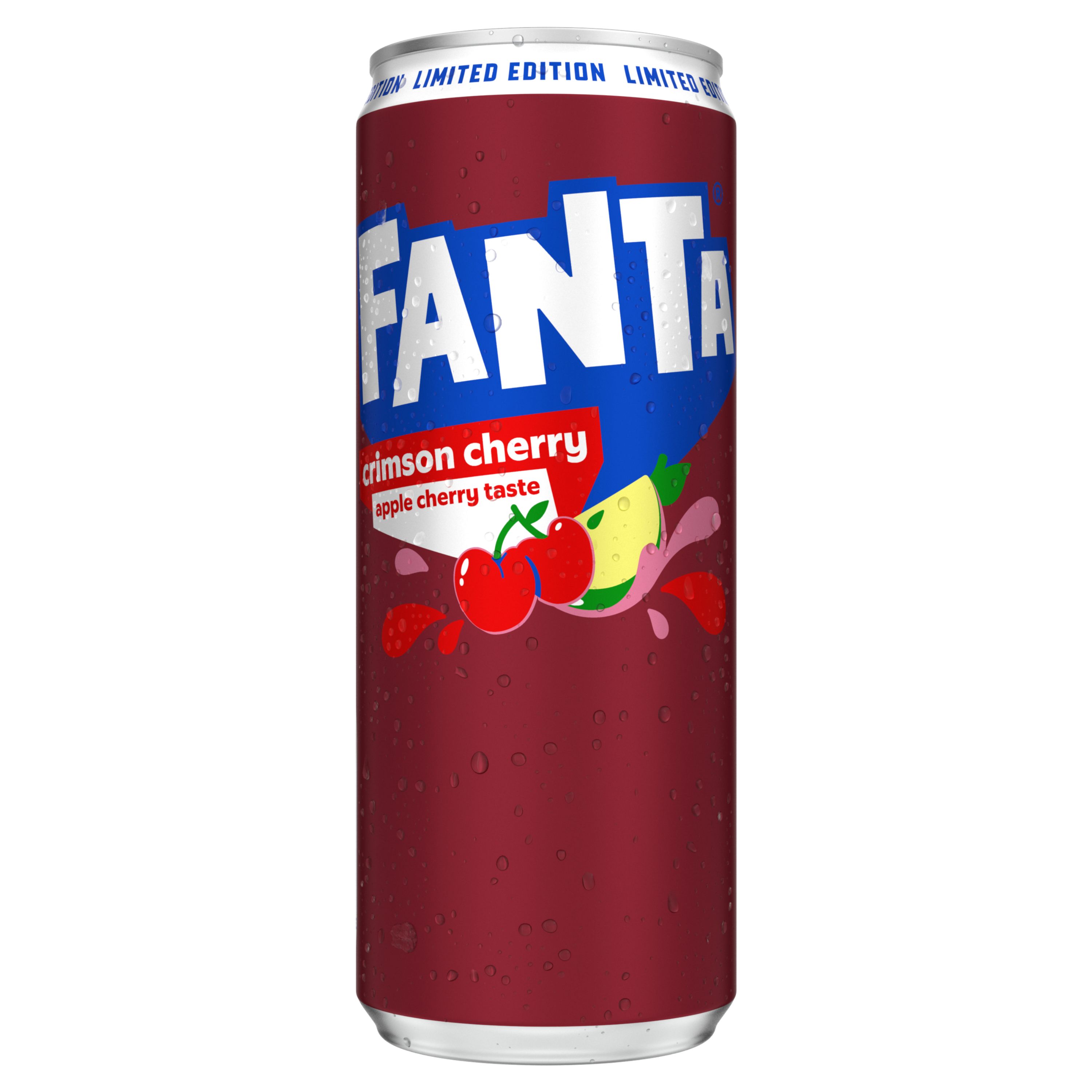 Image d’une canette jaune vif de Fanta Lemon Zero Sugar, avec une illustration d’une tranche de citron. Le nom de la marque apparaît en grandes lettres blanches et bleues, et “zero sugar” est indiqué en bleu.