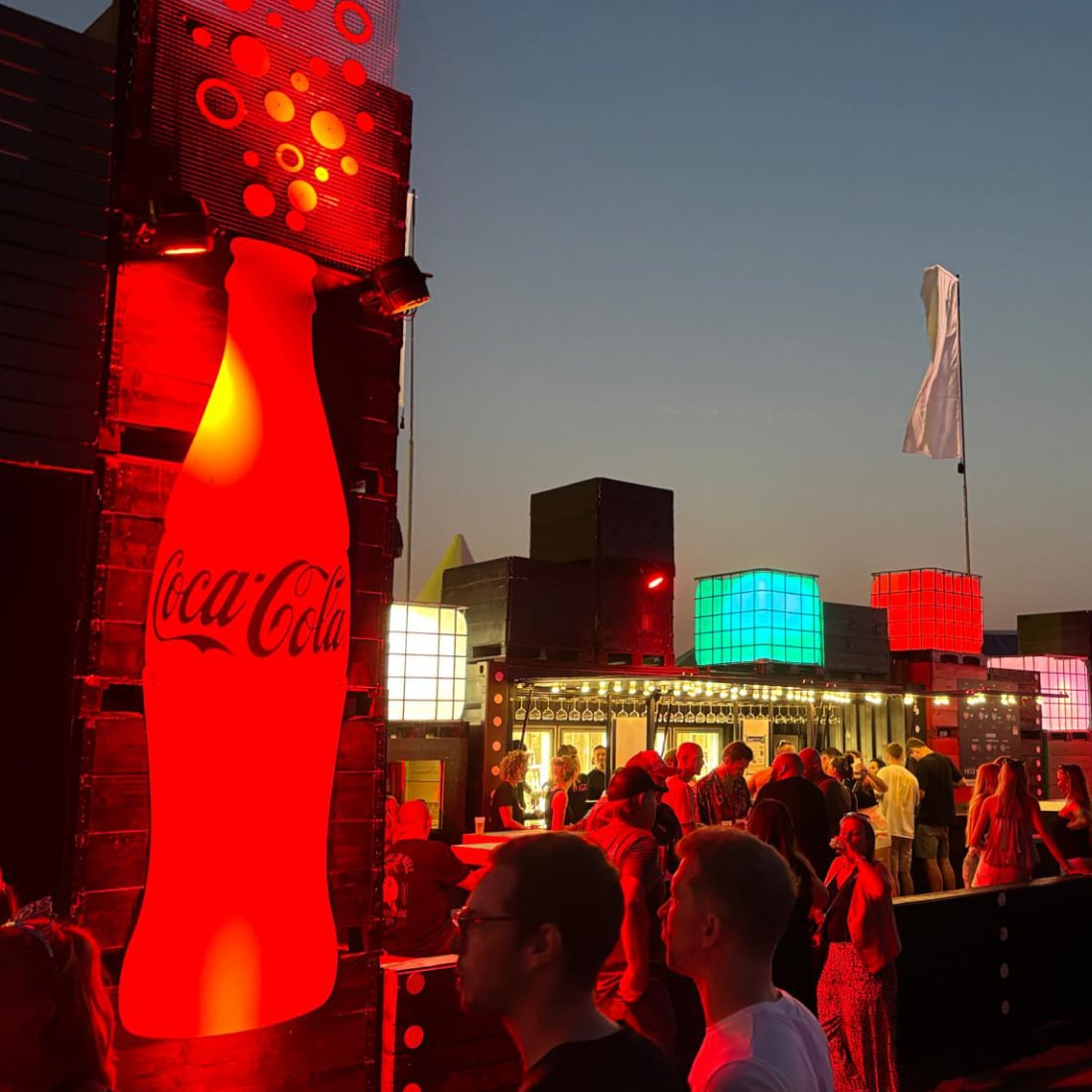 Coca-Cola op het Rijvers Festival
