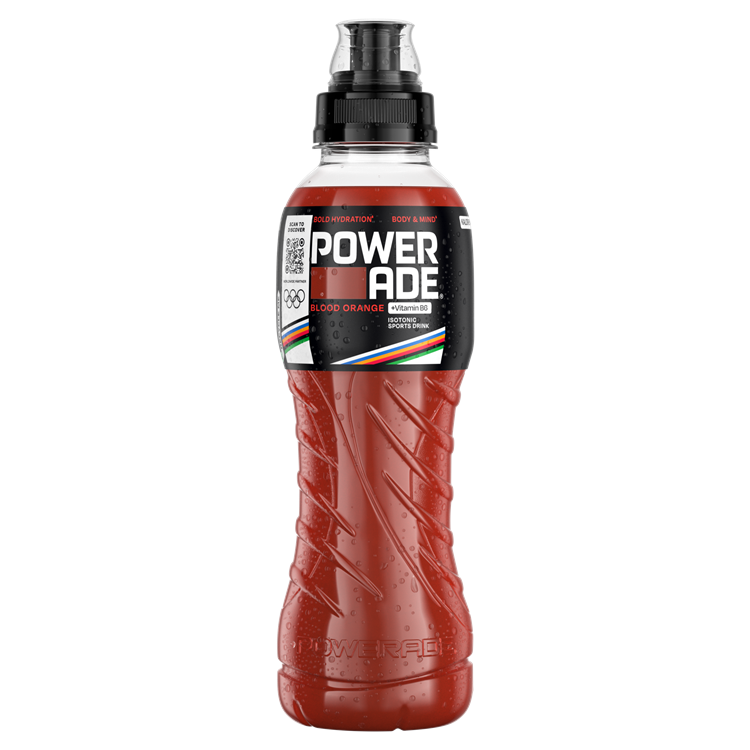 Бутилка Powerade Blood Orange