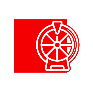 Draw of a wheel of fortune