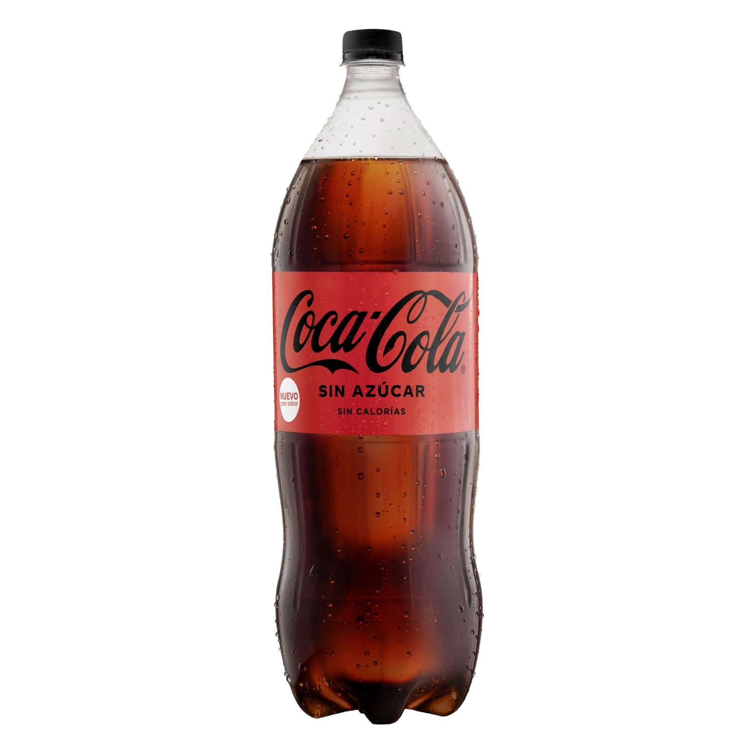 Botella de Coca-Cola Sin Azúcar 2L