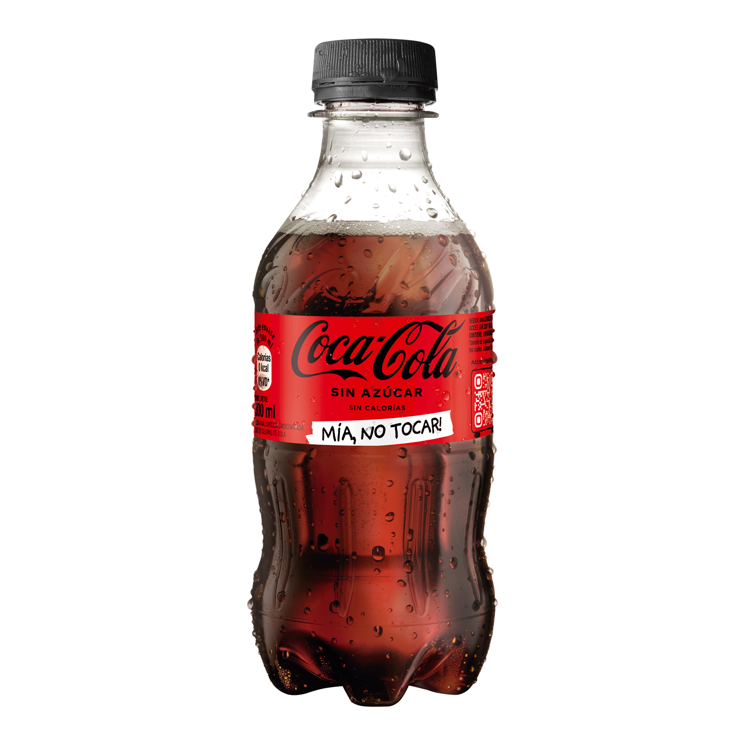 Botella de Coca-Cola Sin Azúcar 300mL