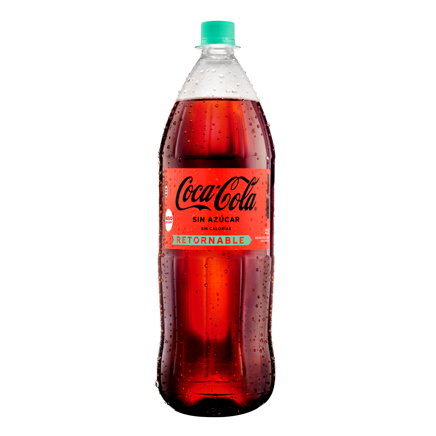 Botella de Coca-Cola Sin Azúcar 2,5L Retornable