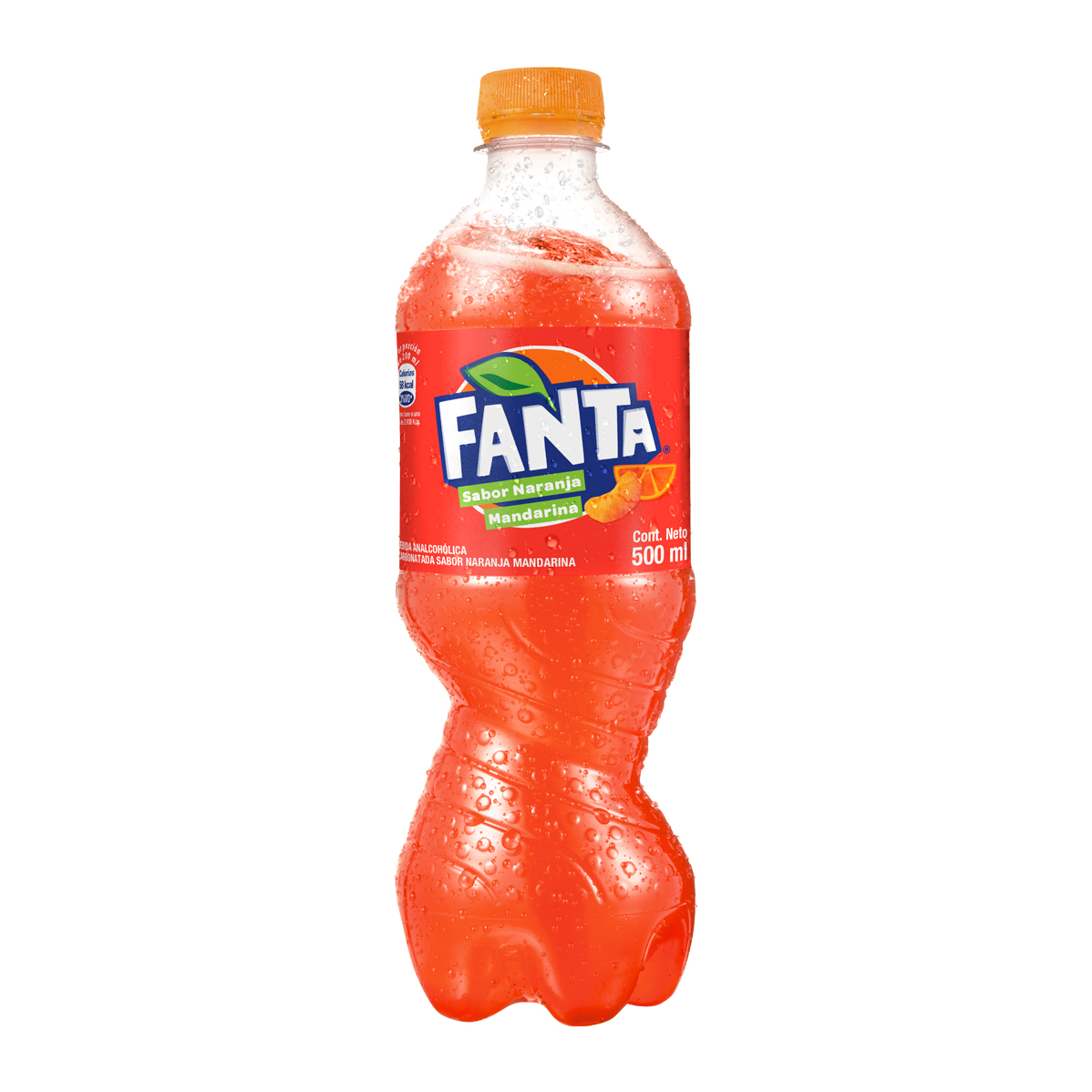 Botella de Fanta Mandarina