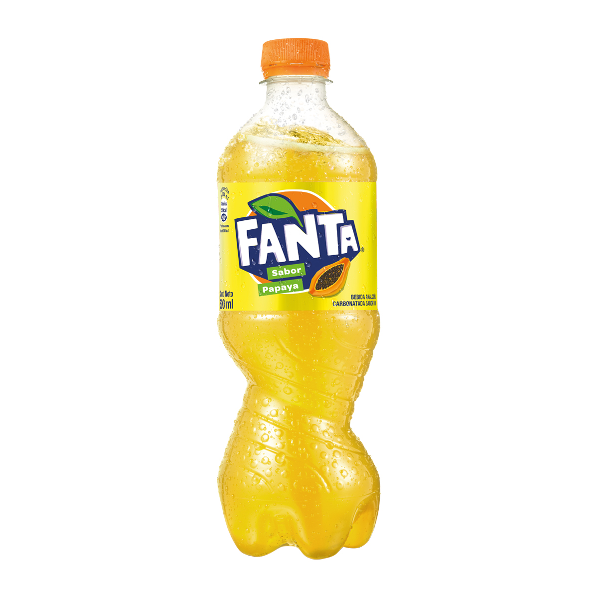 Botella de Fanta Papaya