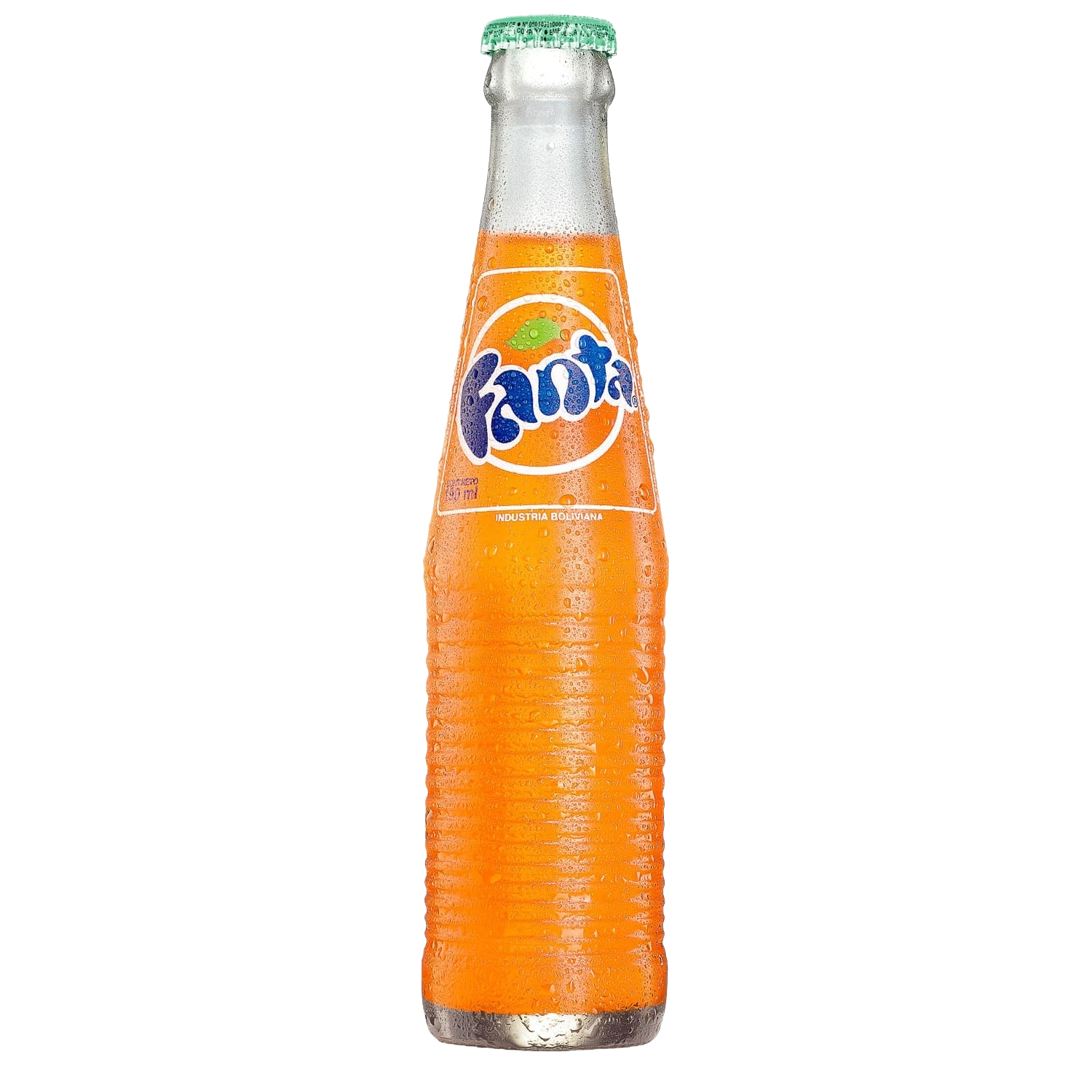 Botella de Fanta Naranja 190mL