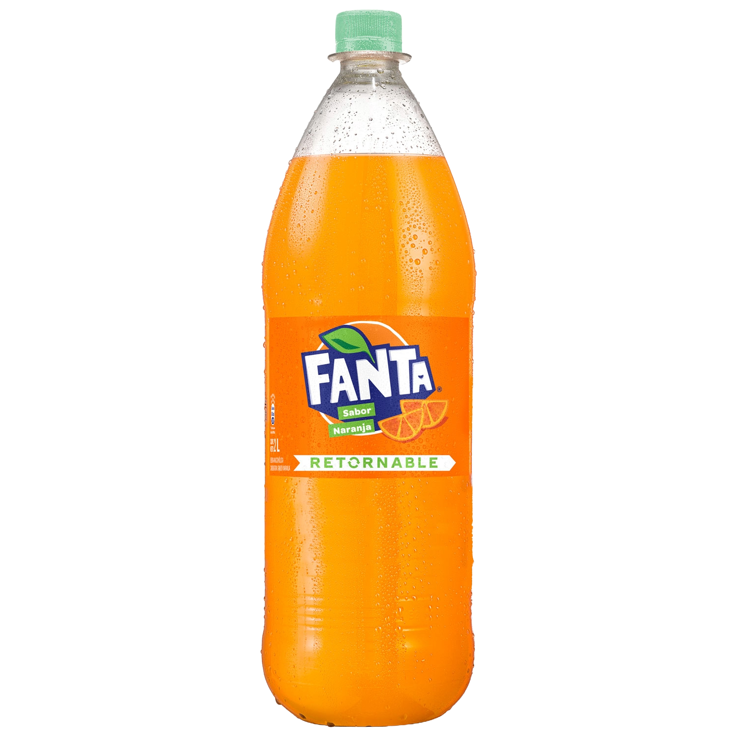 Botella de Fanta Naranja 2L Retornable