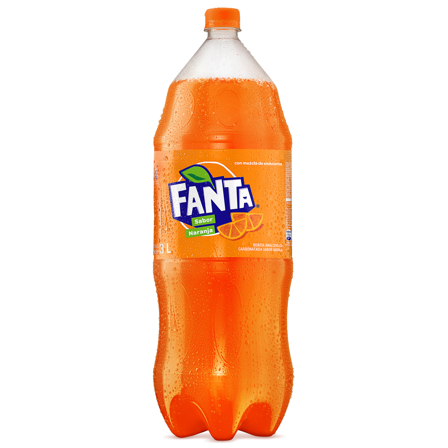 Botella de Fanta Naranja 3L