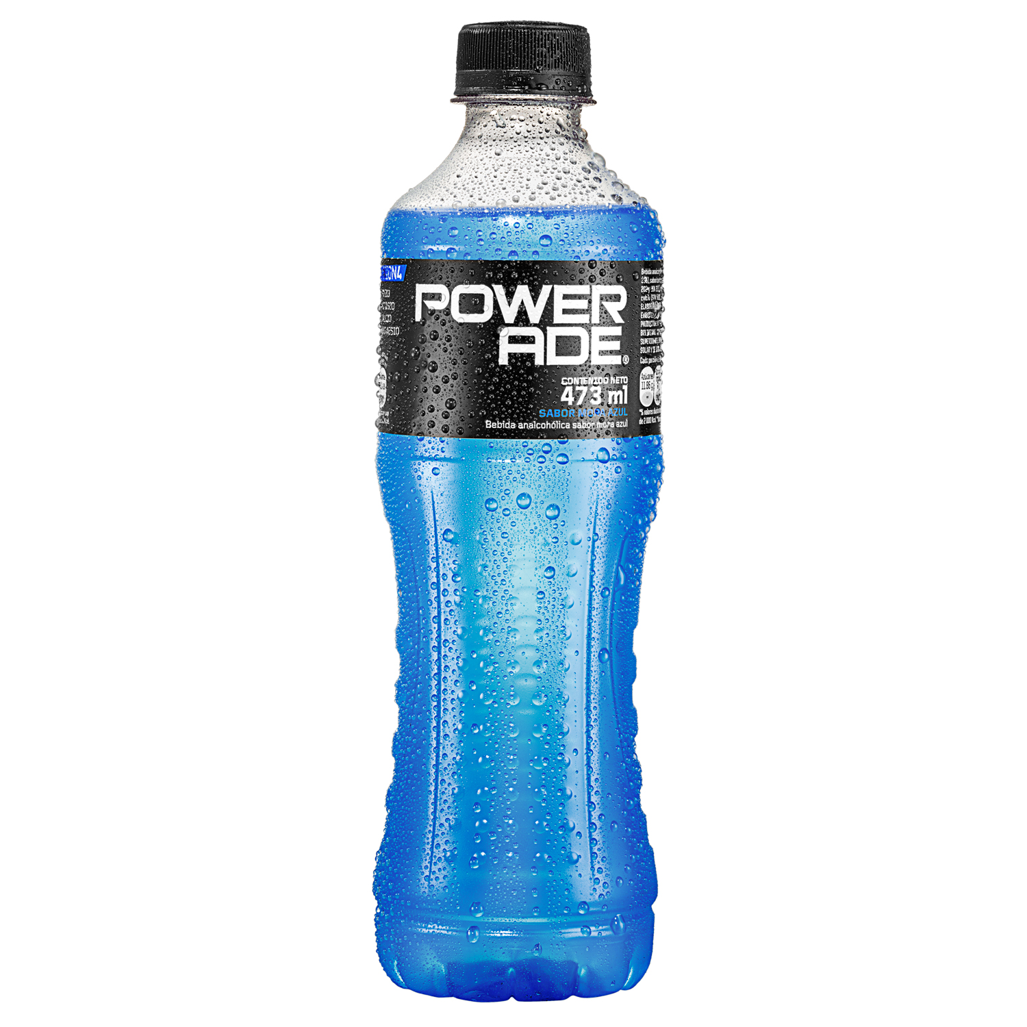 Botella de Powerade Mora Azul