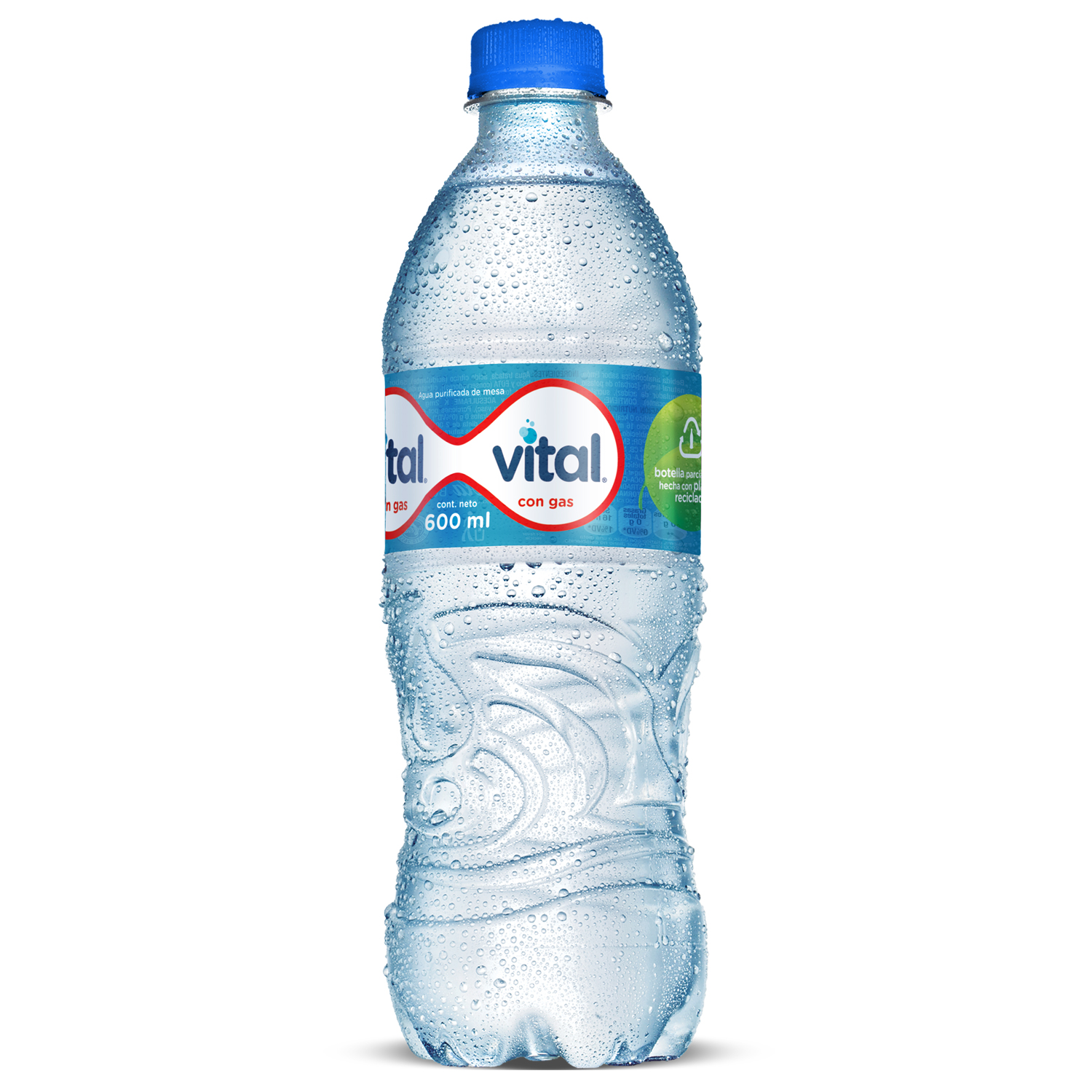 Botella de agua Vital Con Gas