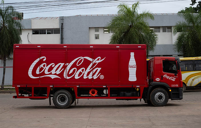 Camión de Coca-Cola