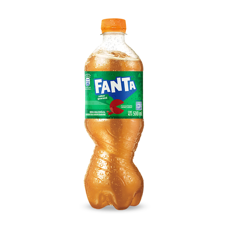 Botella de Fanta Guaraná