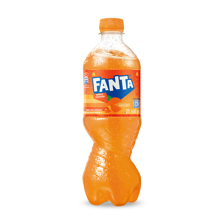 Botella de Fanta Naranja