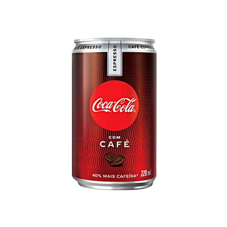 Lata de Coca-Cola Plus Café Espresso