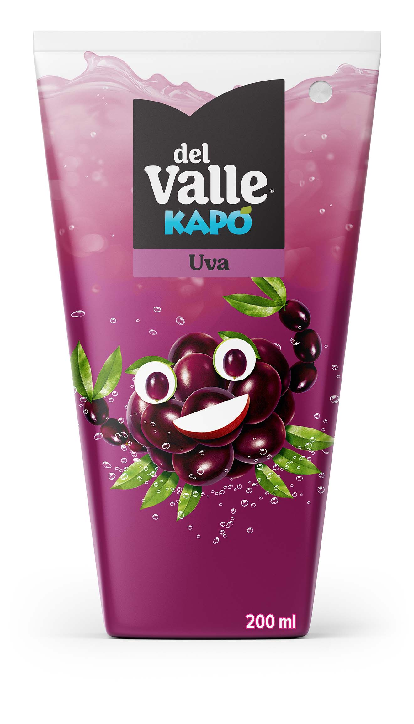 Uma embalagem de Del Valle Kapo Morango