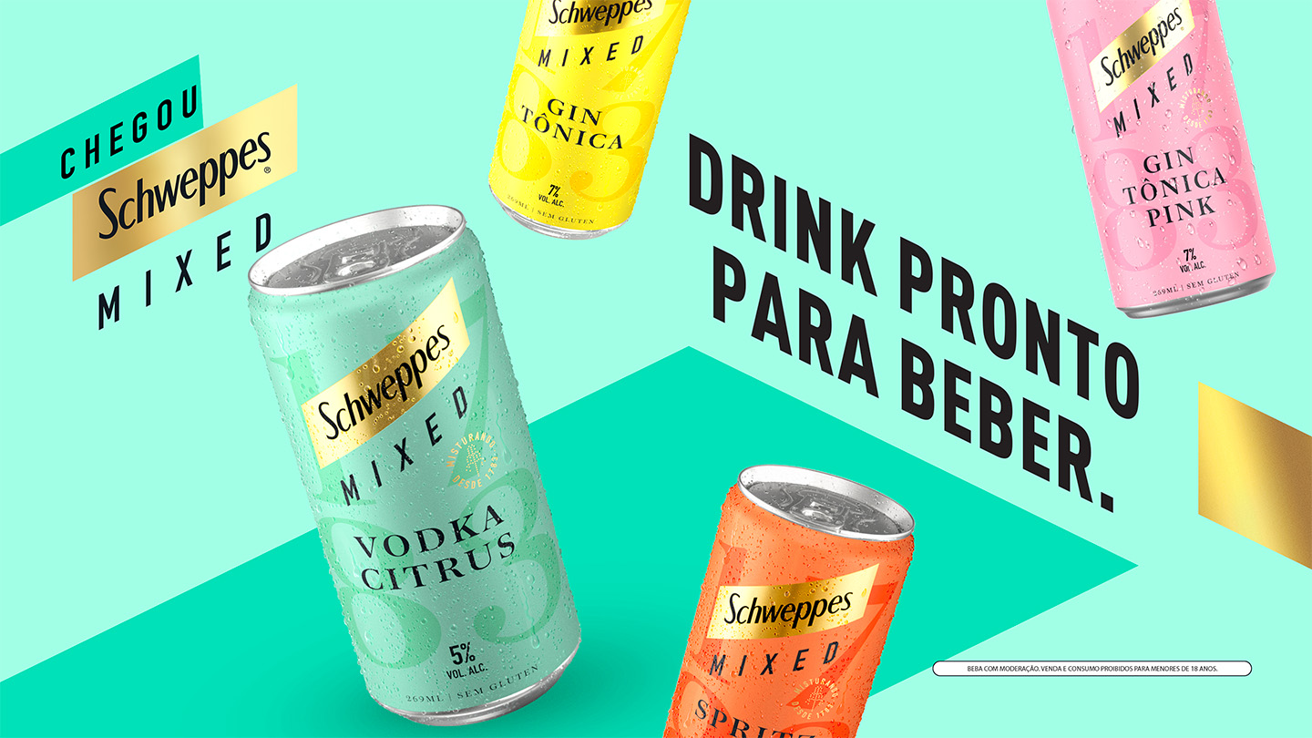 Schweppes - Produtos e Informações Nutricionais | Coca-Cola BR