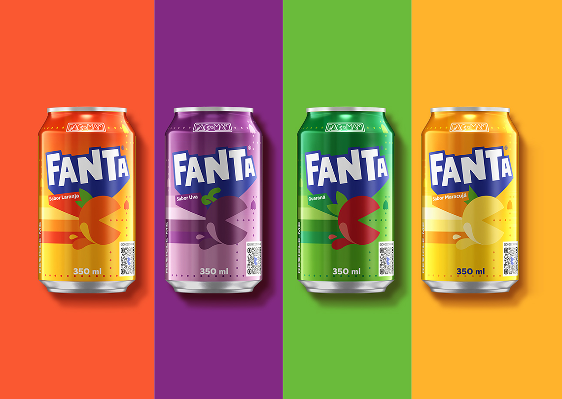 Fanta Pac-Man: O sabor da aventura! 