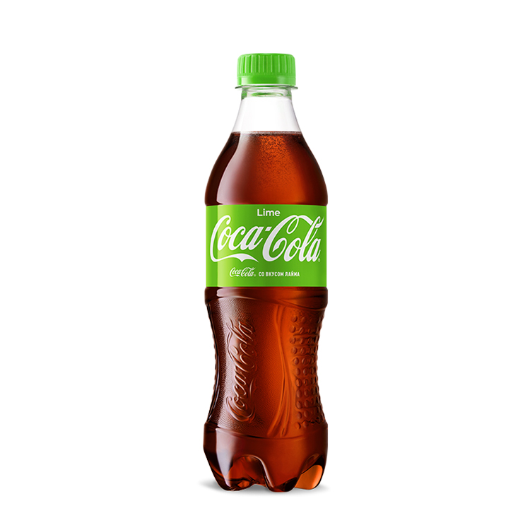 Бутылка Coca-Cola лайм
