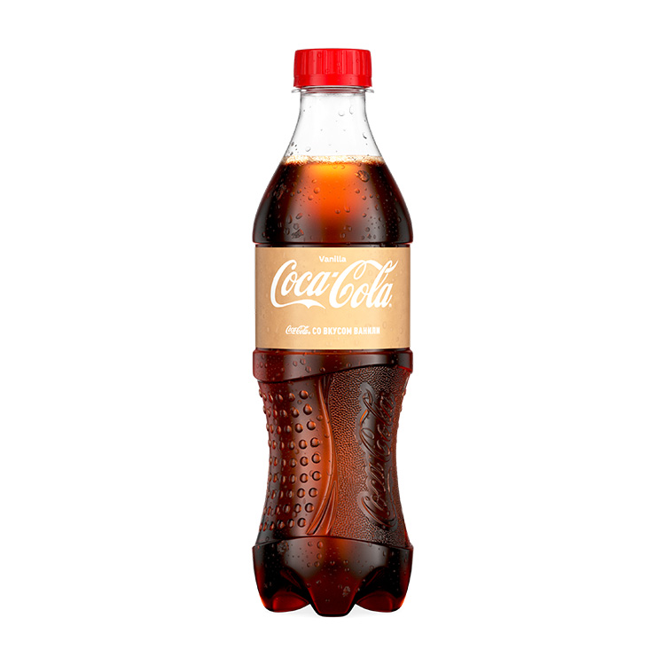Бутылка Coca-Cola ваниль