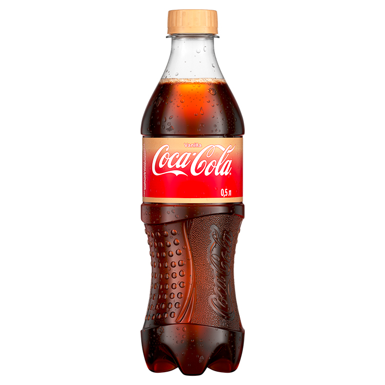 Бутылка Coca-Cola ваниль