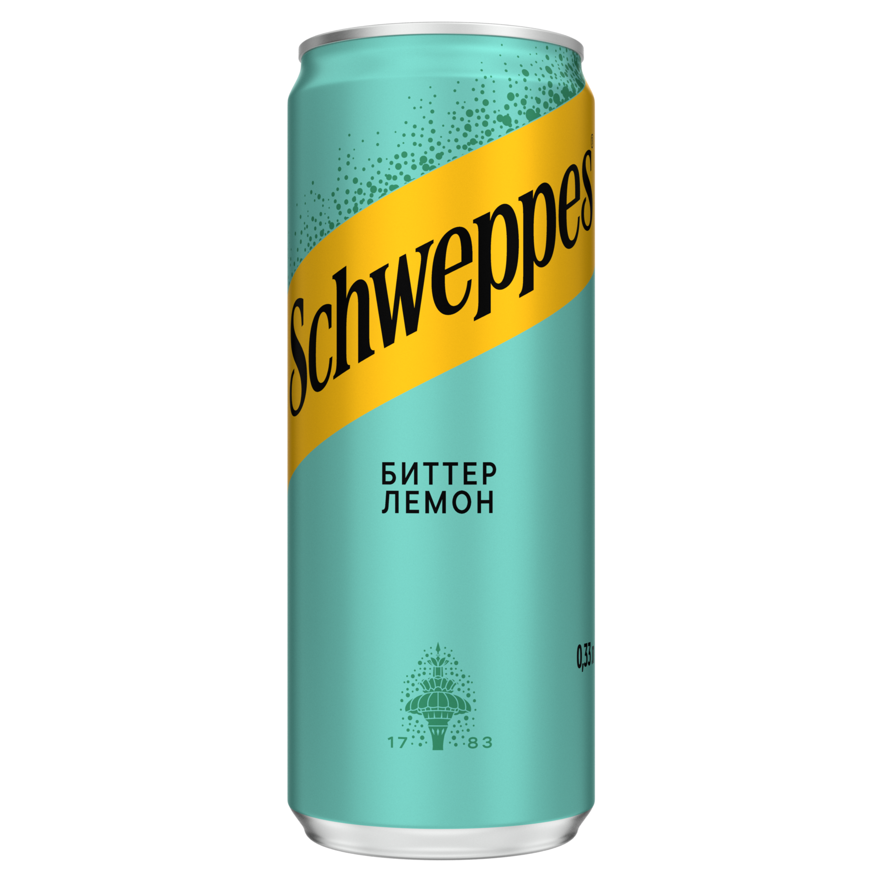 Бутылка Schweppes Биттер Лемон