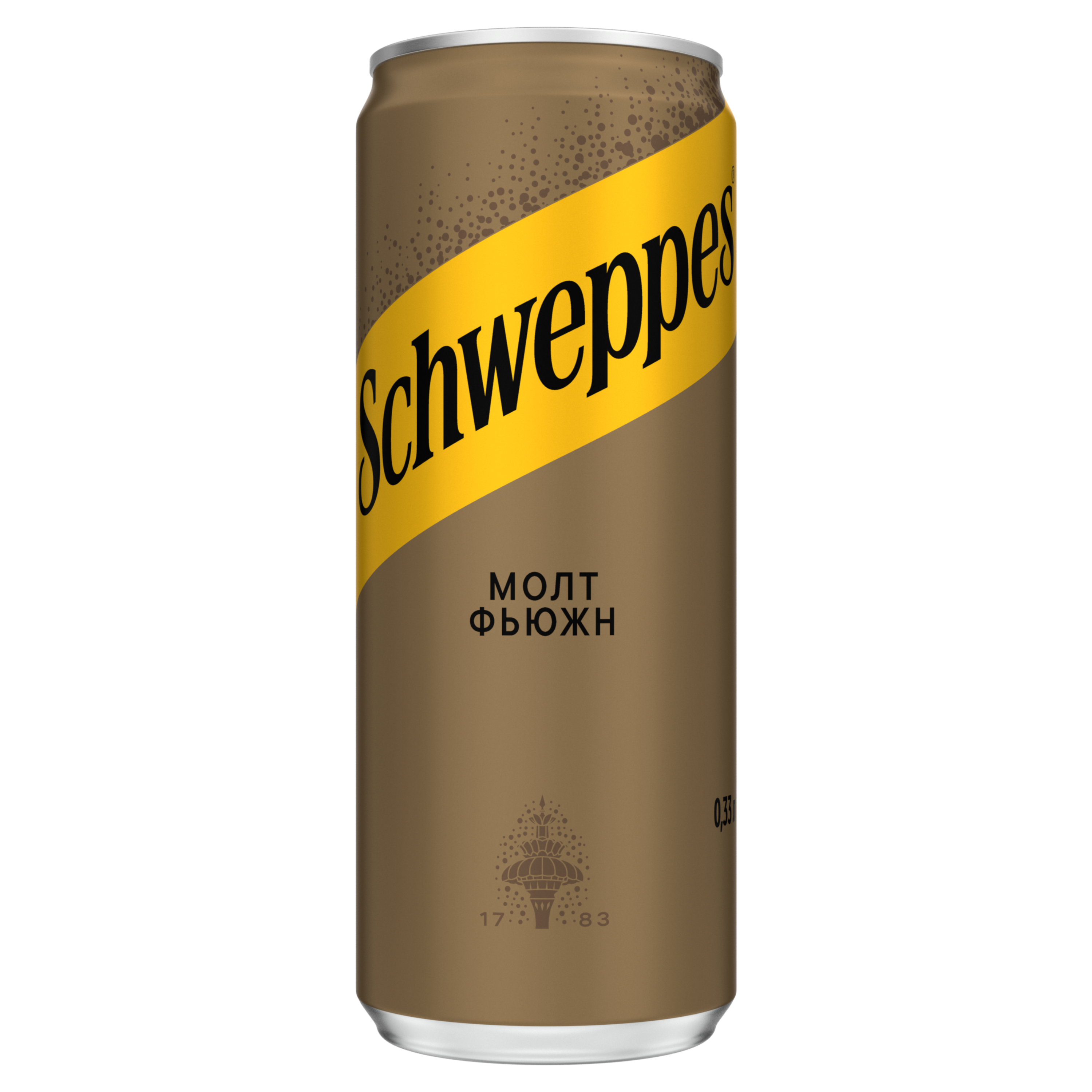 Бутылка Schweppes МОЛТ ФЬЮЖН