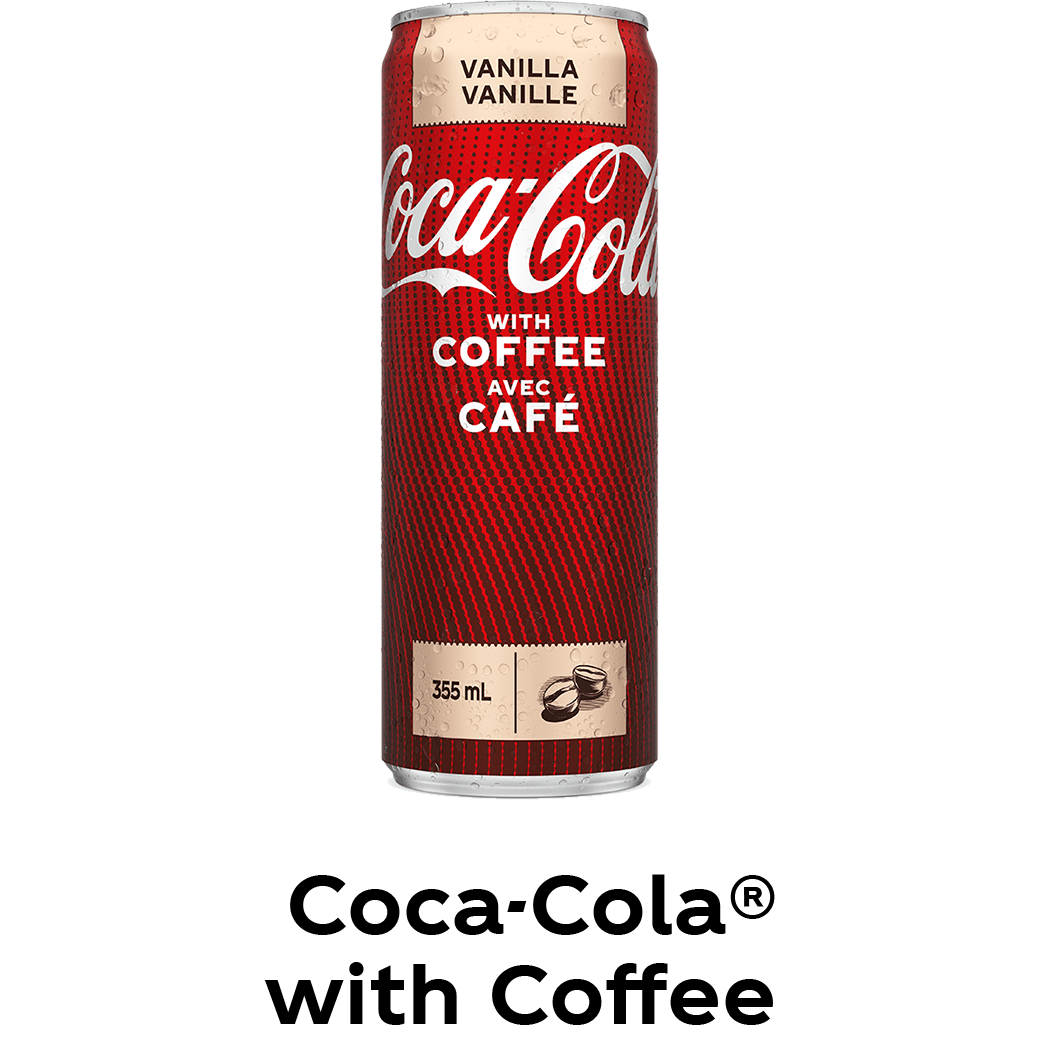 Coca-Cola with Coffee, Vanilla, 355 mL can