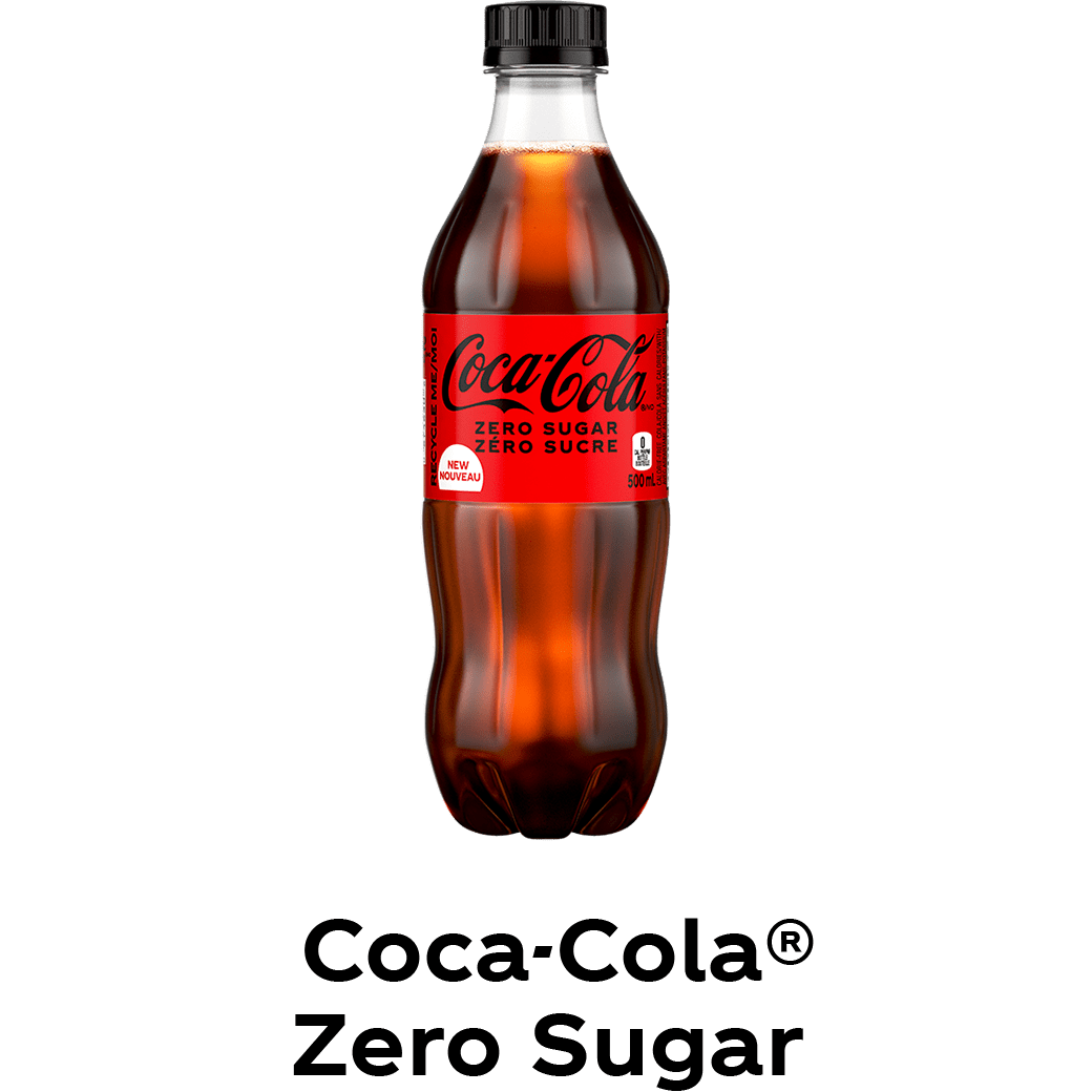 Coca-Cola Zero Sugar, 500 mL bottle