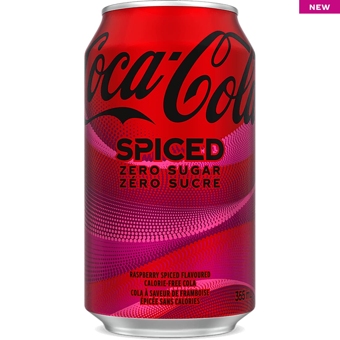 NEW Coca-Cola Spiced Zero Sugar 355 mL can