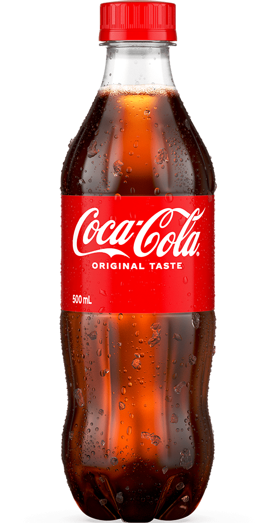 Coca-Cola Original Taste 500 mL bottle