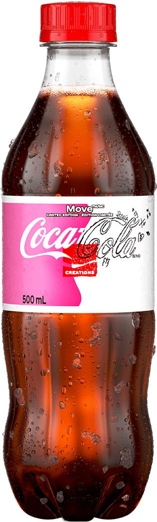 Coca-Cola Move 500 mL bottle