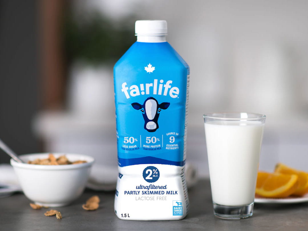 fairlife 2 % ultrafiltered partly skimmed milk 1.5 L bottle