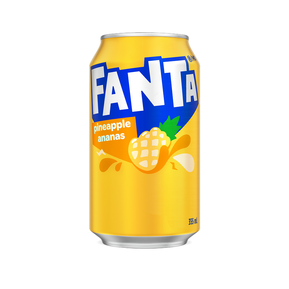 Fanta Pineapple can