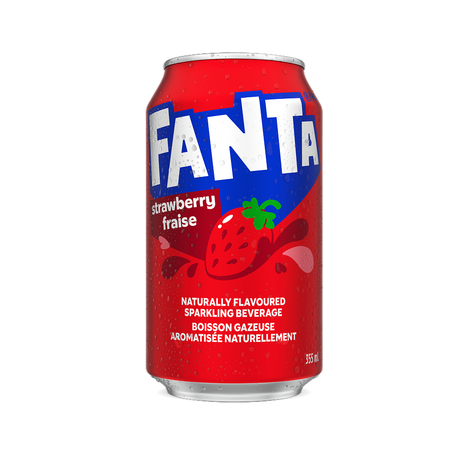 Fanta Strawberry can