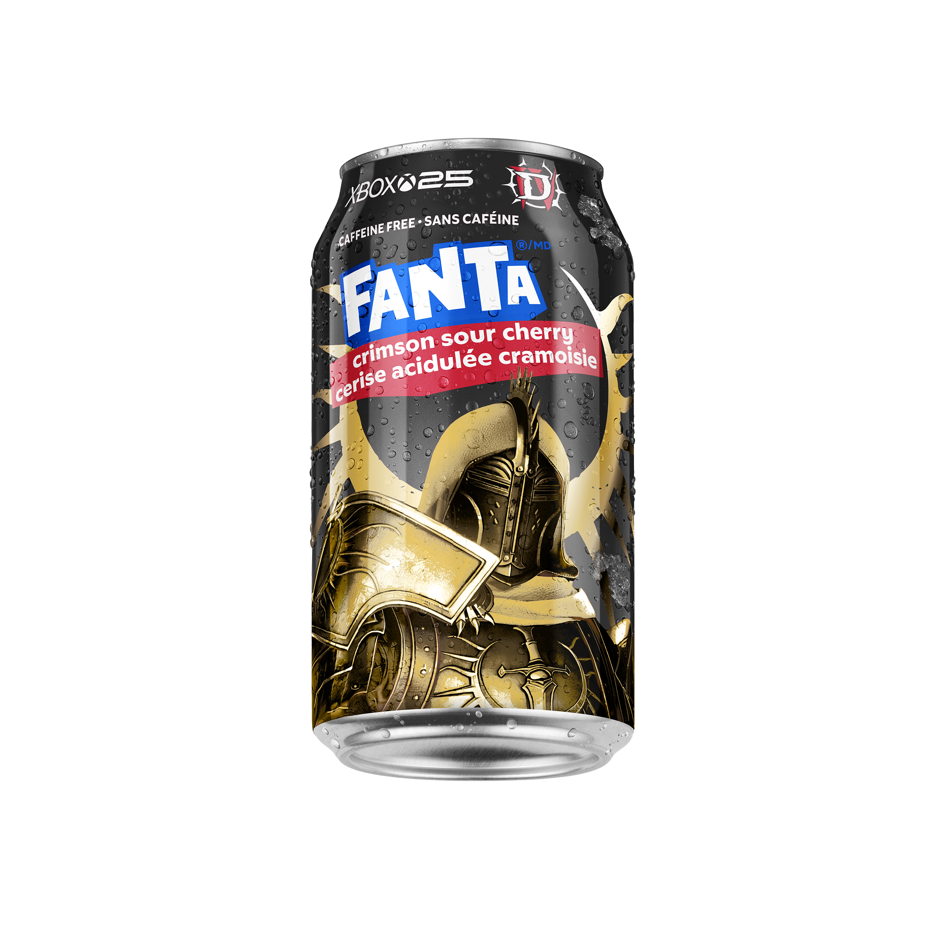 Fanta Cerise Acidulée Cramoisie can