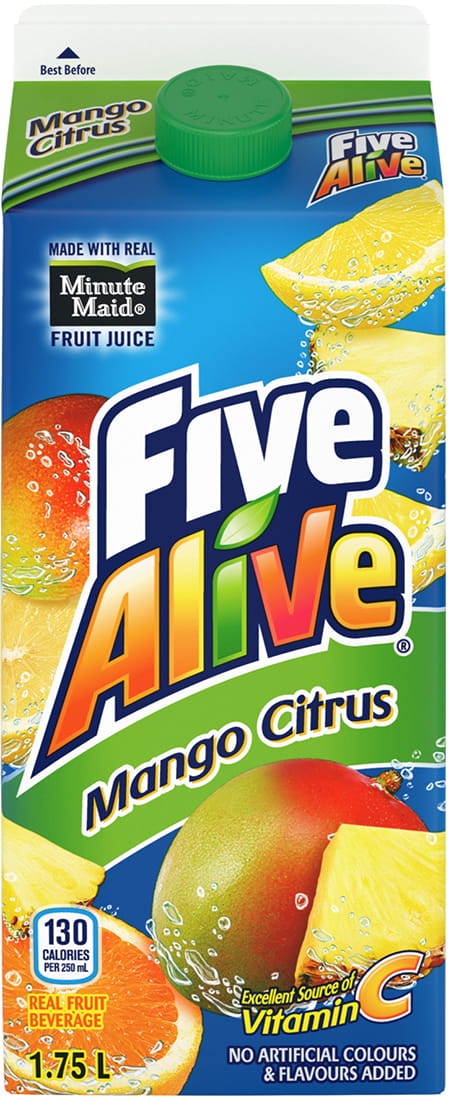 Five Alive Mango Citrus 1.75 L carton