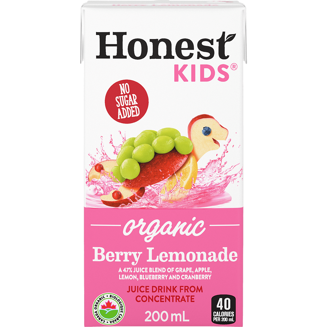 Honest Kids Berry Lemonade 200 mL juice box