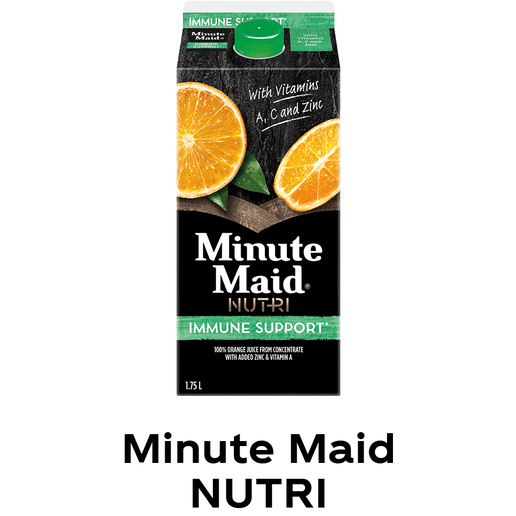 Minute Maid All Products & Nutrition Facts CocaCola CA