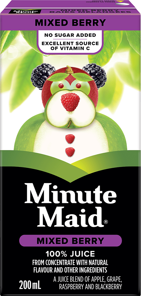 Minute Maid Mixed Berry 200 mL tetra box