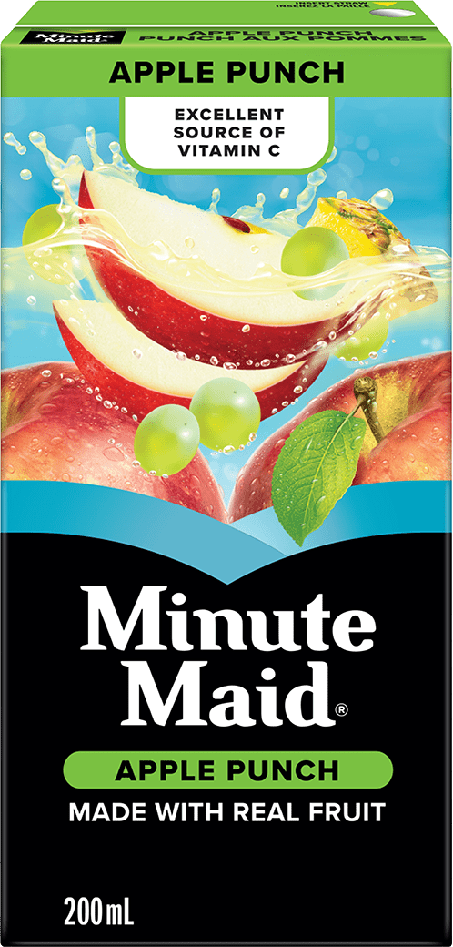 Minute Maid Apple Punch 200 mL tetra box
