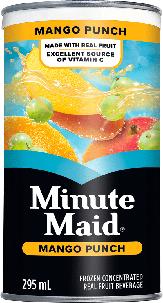 Minute Maid Mango Punch 295 mL frozen can