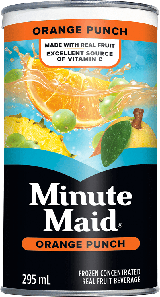 Minute Maid Orange Punch 295 mL frozen can