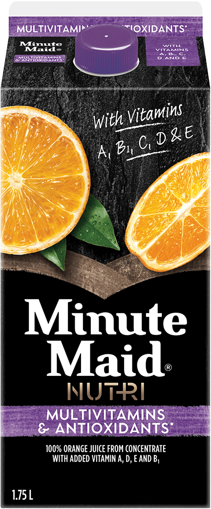 Minute Maid NUTRI Multivitamins & Antioxidants 1.75 L carton